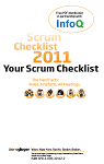 Scrum Checklist 2011